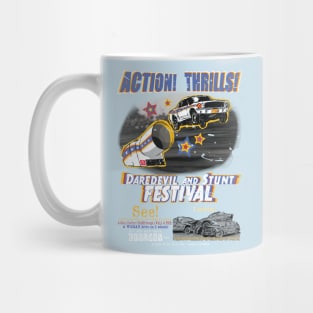 Stunt Show Flyer Mug